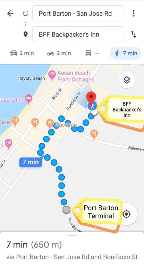 Bff Backpacker'S Inn Сан-Висенте Экстерьер фото
